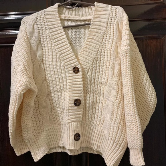 Cable Knit Cardigan - Picture 16 of 16